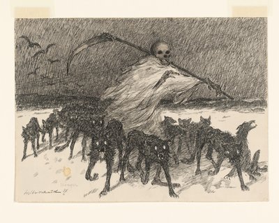 Honger (alkuperäinen nimi esineessä) tekijältä Willem van Schaik (signed by artist)