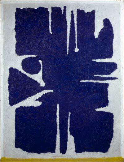 Aru tummansininen tekijältä Willi Baumeister