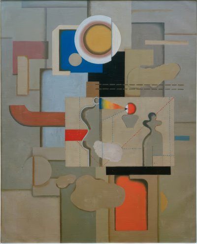 ateljeekuva tekijältä Willi Baumeister