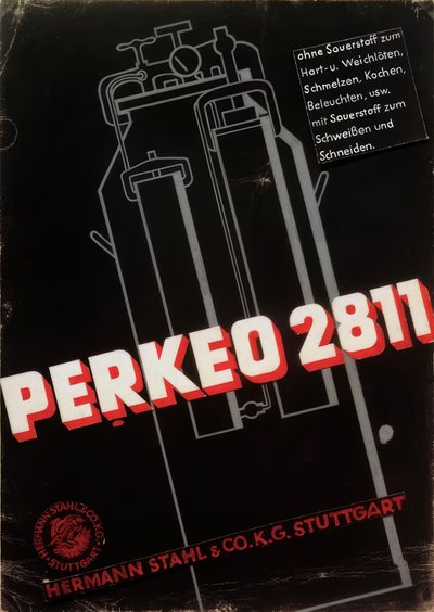 Hitsauslaitteen luonnos tekijältä Willi Baumeister