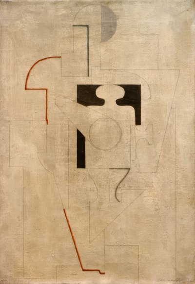 M 2 auf Grau von Willi Baumeister