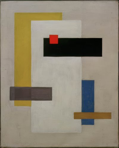 Punainen neliö tekijältä Willi Baumeister