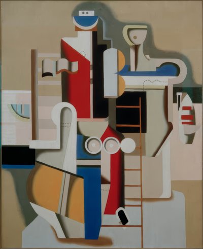 Uimuri tikkailla tekijältä Willi Baumeister