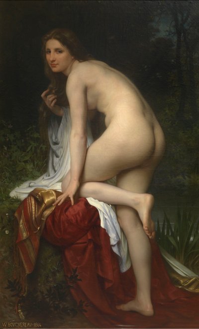 Uiminen nainen tekijältä William-Adolphe Bouguereau