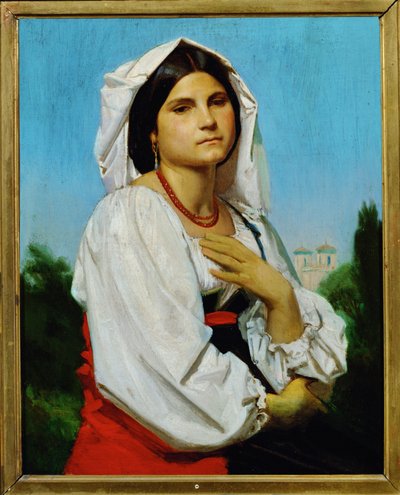 Therese (maalaus kankaalle) tekijältä William-Adolphe Bouguereau