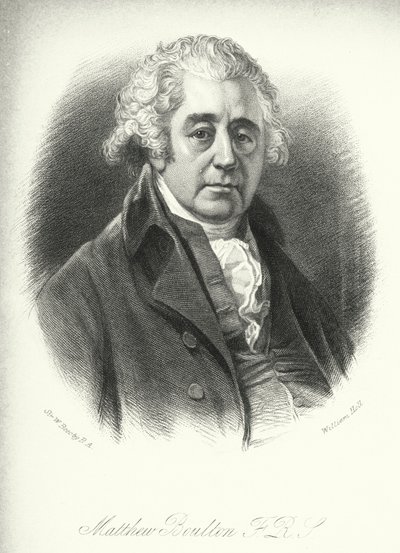 Matthew Boulton, FRS (kaiverrus) tekijältä William (after) Beechey