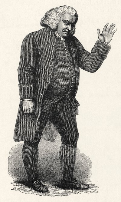 Samuel Johnson - englanti tekijältä William (after) Finden
