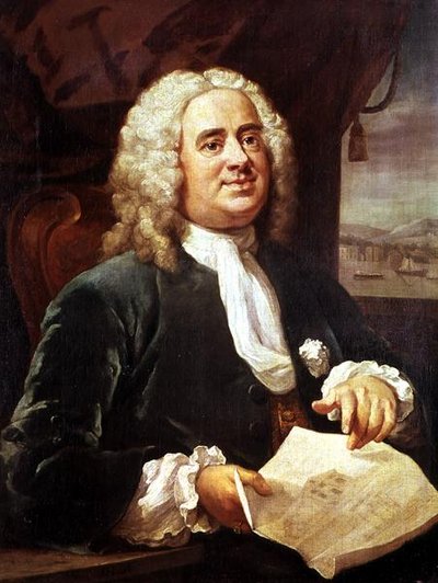 Daniel Locken (n. 1682-1754) muotokuva (öljy kankaalle) tekijältä William (after) Hogarth
