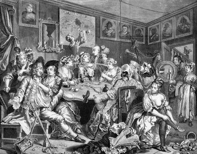 Raken edistyminen tekijältä William (after) Hogarth