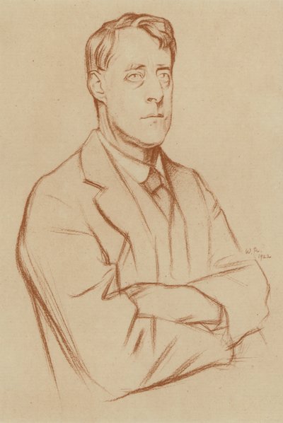 Laurence Binyon (litho) tekijältä William (after) Rothenstein