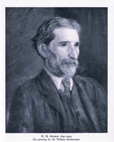 W. H. Hudsonin muotokuva (litho) tekijältä William (after) Rothenstein