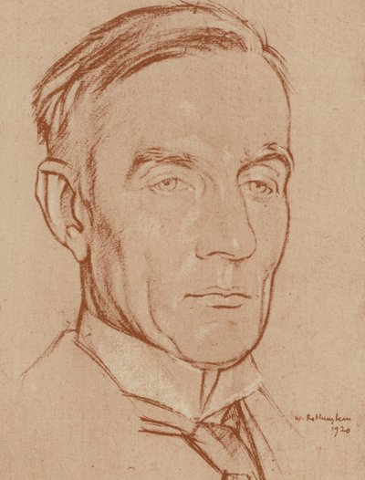 Rt Hon H A L Fisher (litho) tekijältä William (after) Rothenstein
