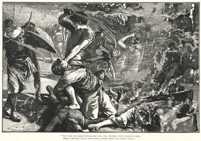 The Sack of Baltimore (kaiverrus) tekijältä William (after) Small