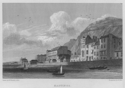 Hastings (kaiverrus) tekijältä William (after) Westall
