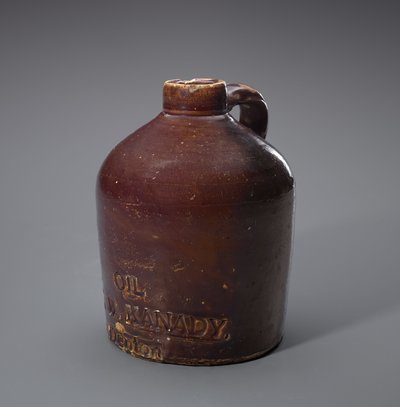 Quart Jug, c. 1890-1905 (liukulasitettu kivitavara) tekijältä William (attr.to) Wilson