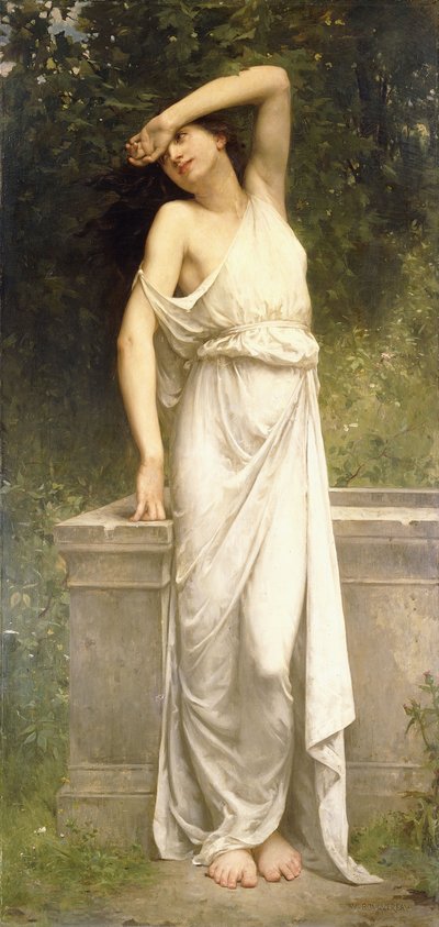 Klassinen kauneus kaivon varrella, tekijältä William Adolphe Bouguereau