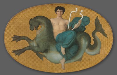 Arion merihevosella, 1855. tekijältä William Adolphe Bouguereau
