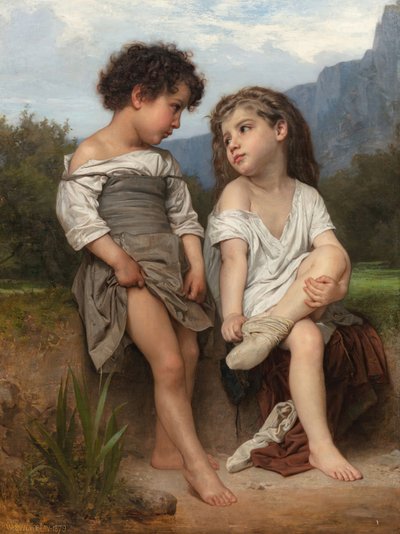 Puron reunalla tekijältä William Adolphe Bouguereau