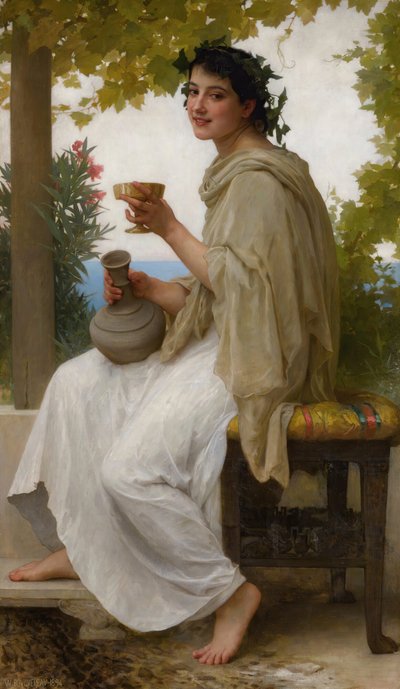 Bacchante tekijältä William Adolphe Bouguereau
