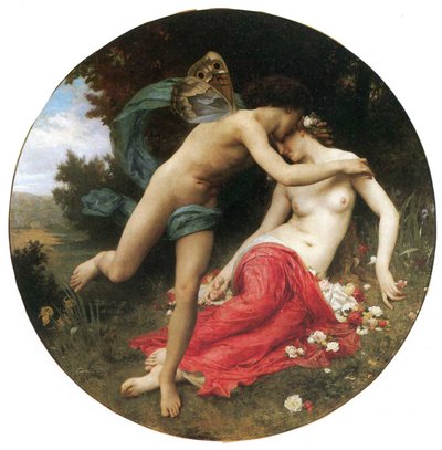 Flora ja Zephyr tekijältä William Adolphe Bouguereau
