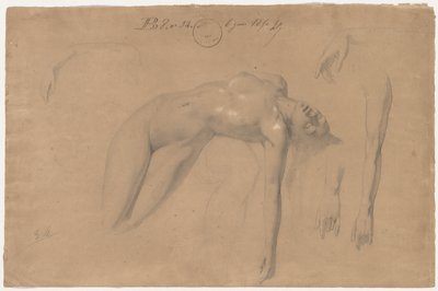 Makaava nainen alaston tekijältä William Adolphe Bouguereau