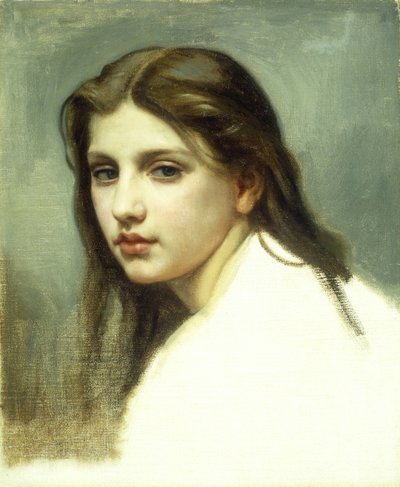 Tutkimus "Baigneusesille", n. 1864 tekijältä William Adolphe Bouguereau