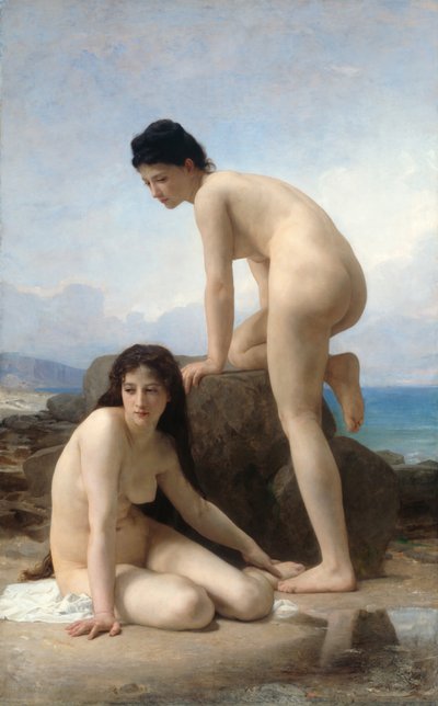 Uimarit, 1884. tekijältä William Adolphe Bouguereau