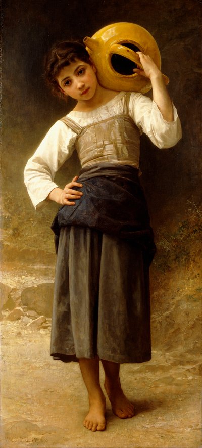 Vesityttö, tekijältä William Adolphe Bouguereau