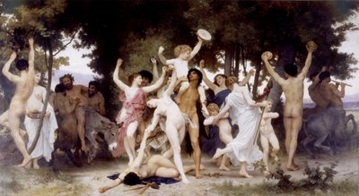 Bacchuksen nuoriso tekijältä William Adolphe Bouguereau