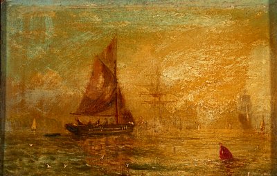 Soutu ulos (öljy laivalla) tekijältä William Adolphus Knell