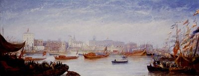 Hiilipörssin avajaiset, 30.10.1849. tekijältä William Adolphus Knell