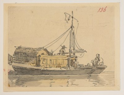 136. Roskaposti, 372 piirroksen albumista maisemista, rannikoista, puvuista ja arjesta, jotka on tehty Lord Macartneyn Kiinan keisarin suurlähetystön aikana vuosina 1792–1794 (kynä ja akvarelli paperille) tekijältä William Alexander