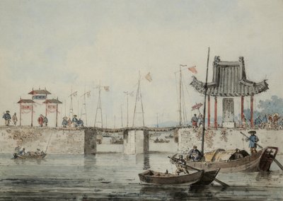 Kiinan satama kohtaus tekijältä William Alexander