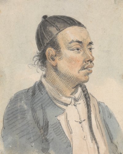 Kiinalaisen miehen muotokuva tekijältä William Alexander