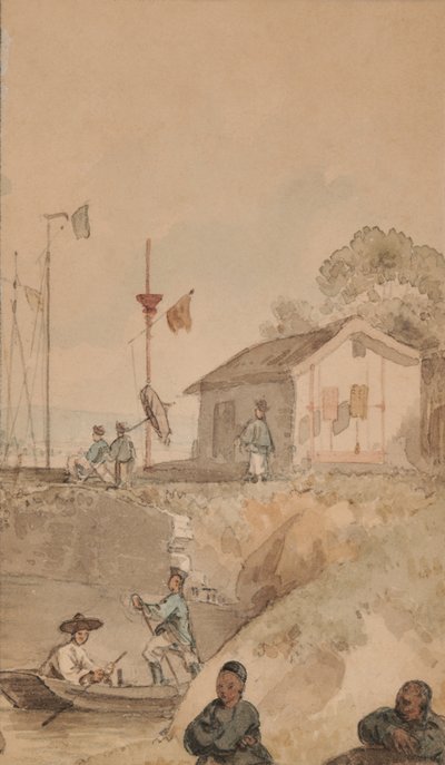 River Boat Kiinassa marraskuussa tekijältä William Alexander