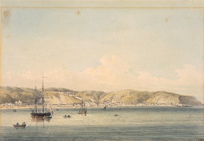 Valparaison kaupunki Chilin rannikolla tekijältä William Alexander