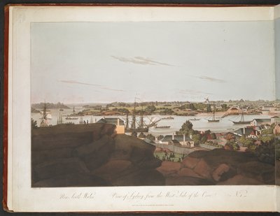 Näkymä Sydneystä poukaman länsipuolelle. tekijältä William Alexander