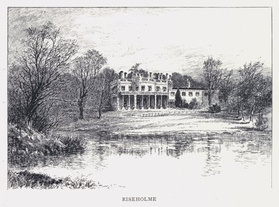 Riseholme (kaiverrus) tekijältä William Alexander Ansted