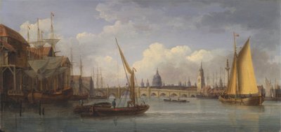 London Bridge, jossa St. Paulin katedraali kaukana tekijältä William Anderson