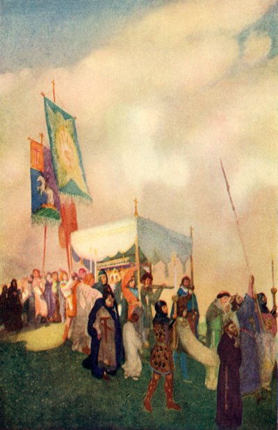 "A Pageant", 1919. tekijältä William Andrew Pogany