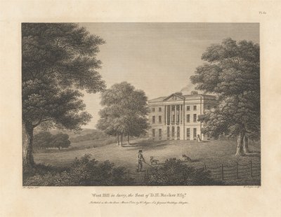 West Hill Surreyssa, D. H. Rucker Esqr:n kotipaikka. tekijältä William Angus