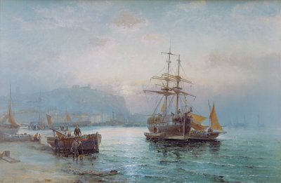 Scarboroughin satama tekijältä William Anslow Thornley