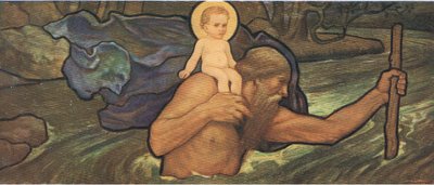 Pyhä Kristoffer, Bibbys Annual, 1916-17 tekijältä William Arthur Chase