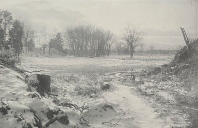 Nimetön talvimaisema, c. 1900. tekijältä William B. Post