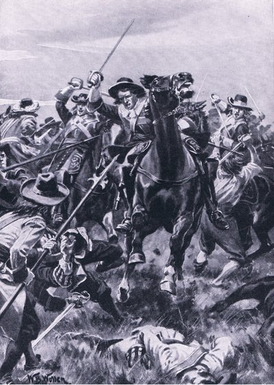 Aughrimin taistelu tekijältä William Barnes Wollen