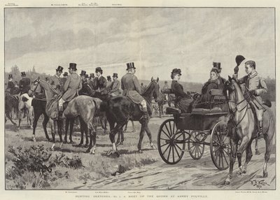 Metsästysluonnokset, Quornin tapaaminen Ashby Folvillessa tekijältä William Barnes Wollen