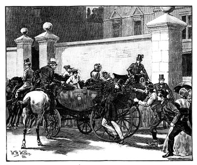 Pates Assault on the Queen, 1850, c1888. tekijältä William Barnes Wollen