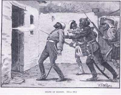 Hodsonin kuolema 1858 jKr tekijältä William Barnes Wollen