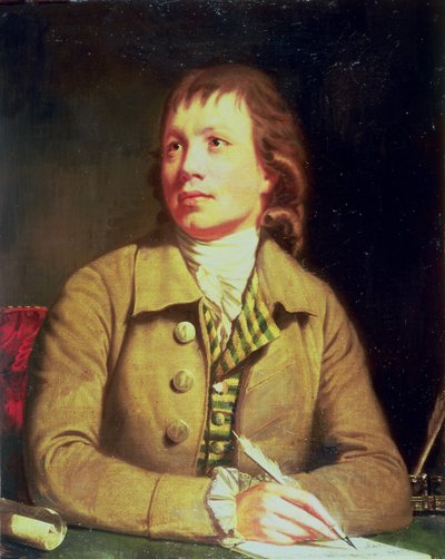 Puolipitkä muotokuva herrasmiehestä tekijältä William Beechey