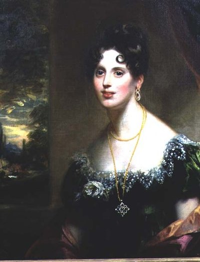 Mary Martha Beresford, Agnesin sisar, Lady FitzHerbert, n. 1805 tekijältä William Beechey
